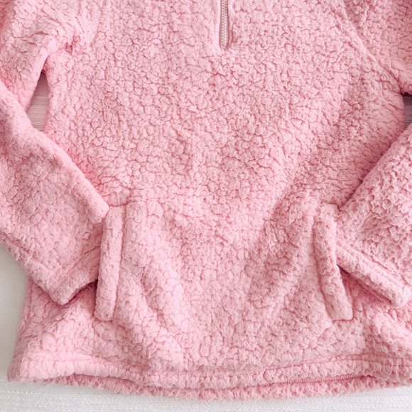 Sherpa Girls Blush Pink Sweater - Picture 5 of 6